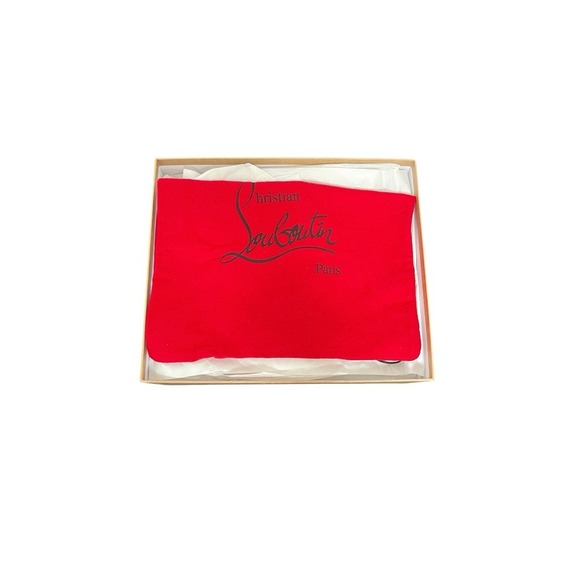 Christian Louboutin Movida 130 Nude Patent Leather Slingback Heel EU 38.5 US 8.5 - Picture 9 of 12